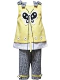 Rare Editions Girls 2-6X Split Front Capri Set