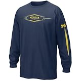 Nike Michigan Wolverines Navy Blue Fan Favorite Long Sleeve T-shirt