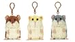 Hamster Key Clips Set of 3