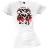 Korn - Red Roses Juniors T-Shirt