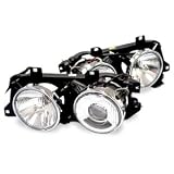 1985-1991 BMW E30 3-Series Euro Smiley Projector Headlights by Depo