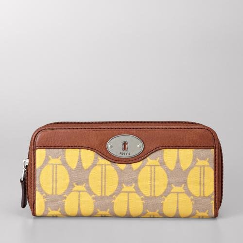 Fossil Key-Per Zip Clutch
