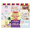 Melissa & Doug Reusable Stickers - Play House