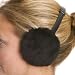 Manbi Faux Fur Ear Muffs - Black