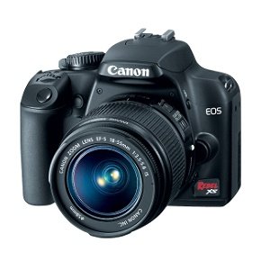 Canon Rebel XS 10.1MP Digital SLR Camera with EFS 1855mm f/3.55.6 IS Lens (Black)