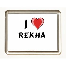 I love Rekha Fridge Magnet
