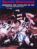 Dave Osborn Autographed/Hand Signed Sports Illustrated Magazine (Minnesota Vikings)
