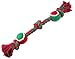 Christmas puppy teething toys Rope Chew for Medium Dogs Tug of War
