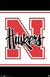 University of Nebraska (Logo) Art Poster Print - 24 X 36