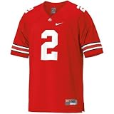 Nike Ohio State Buckeyes #2 Scarlet Authentic Football Jersey