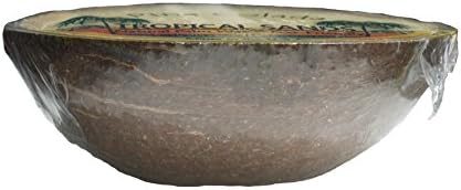 Coconut Shell Candle - Clean Burning Palm Wax Candle - Floats on Water! - 25 Hr Burn (Coconut Scent)