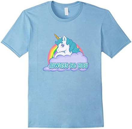 Men's ALWAYS-BE-YOU T-SHIRT Medium Baby Blue