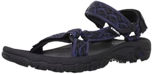 Teva Men's Hurricane XLT Sandal,Wavy Trail/Insignia Blue,10 M US