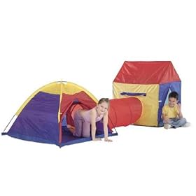 Scribble Adventure Play House, Tent & Connecting Tube Set