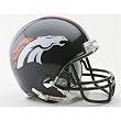 Denver Broncos Miniature Replica NFL Helmet w/Z2B Mask Denver Broncos Miniature Replica NFL Helmet w/Z2B Mask