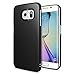 Ringke Slim Compatible with Galaxy S6 Edge Case Snug-Fit Slender Tailored Cutouts Lightweight & Thin Side to Side Edge Coverage Superior Coating PC Hard Skin for Galaxy S6 Edge - SF Black