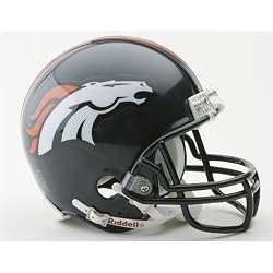 Denver Broncos Miniature Replica NFL Helmet w/Z2B Mask