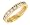 14K Yellow Gold Diamond Band, 1.00 CTW (Size: 6)