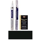 1 2 Oz. Saturn Black Metallic Paint Pen Kit for 1988 Suzuki All Models (0DG) by PaintScratch Automotive Touch Up Paint