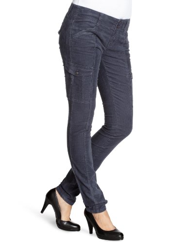 ESPRIT Damen Hose/ Lang V2D116, Gr. 42 (L&auml;nge 34), Grau (titan grey 082) Preisvergleich