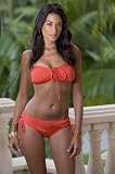 Juicy Red Swimsuit Scrunch Bottom: Swimwear Bottom Only