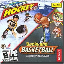 Backyard Basketball and Backyard Hockey Double Pack by Atari