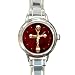 Limited Edition Nero Corvo Italian Charm Watch Skull Cross