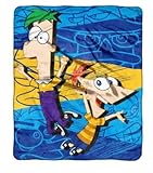 Phineas and Ferb Plush Throw
