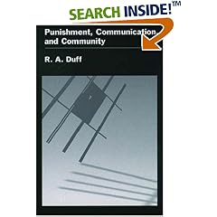 Punishment, Communication, and Community (Studies in Crime and Public Policy)