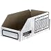 Lyon NF8360 Thrifti-Bin Corrugated Shelf Box for 12" Deep Shelves, 10" Width x 11-3/4" Depth x 4-1/2" Height, (Pack of 100)