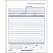 Cardinal Brands TC8122 Contractors Invoice Book