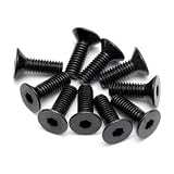 94530 Flat Head Screw M4x12mm Hex Socket (10) by Hpi Racing