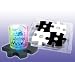 Light Show Coasters and Serving Tray Set - Puzzle Pieces