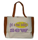 get a real hobby! Sew Large BELLA TOTEBAG w/ pockets (Choice of Colors)