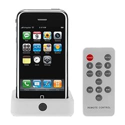 2-in-1 USB Hotsync & Charging Dock Cradle with Remote Control for Apple Ipod 3rd, 4th, 5th Generation, Mini, Photo, U2, Nano, Video, Classic, Touch