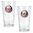 New York Islanders NHL 2pc Pint Ale Glass Set - Primary Logo by Great American Products