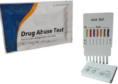 2 x Drug Testing Kits /Multi Test Kit - 7 Main Street Drugs Tested (Cocaine,Heroin, Cannabis, Ecstasy, Speed,Methadone,Crystal Meth) by Drug Testing