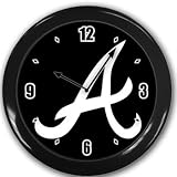 Atlanta Braves Wall Clock Black Great Unique Gift Idea