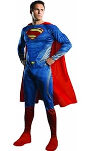 Rubie's Costume Man Of Steel Adult Complete Superman, Blue/Red, Medium