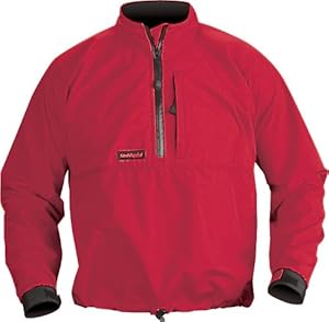 Stohlquist Splashdown Long Sleeve Paddling Jacket (Fireball Red, Small)