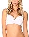iHeartRaves White Sequin Rave Bra Top (Medium)