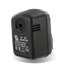 Power Inverter Supply UK 3 Pin Plug AC 230V / 240V to DC 12V Maximum Load 800mA for Universal Nokia, Sony Ericsson, LG, Samsung Mobile Phones, Apple iPod, Griffin iTrip FM Transmitter, Car Charger Cigar Cigarette Lighter into UK Wall Mains Charger Power Wall Adaptor Adapter Convertor Converter Inverter Invertor Socket (Black)