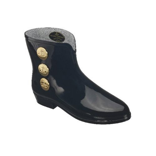 Melissa Vivienne Westwood Stud Bootie - Black