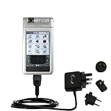 International Wall / AC Charger for the Sony Clie NR60 - Gomadic Brand w/ TipExchange Technology