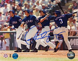 Alex Rodriguez Autographed / Signed Texas Rangers Baseball 8x10 Photo