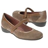 Stonefly Ballet 15 | Ladies Slip-on Dress Shoes Fango (Light Brown) Leather Patent Suede by Stonefly