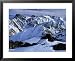 Snowfields of Oukaimeden in the High Atlas, Oukaimeden, Marrakesh, Morocco Lonely Planet Collection Framed Art Poster Print by Mark Daffey, 31x25