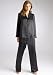 Ivy & Annabelle Solid Satin PJ Set Plus Size Sleepwear
