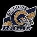 St. Louis Rams Pin - NFL Football Fan Shop Sports Team Merchandise