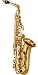 Yamaha YAS-480 Intermediate Eb Alto Saxophone, Gold Finish